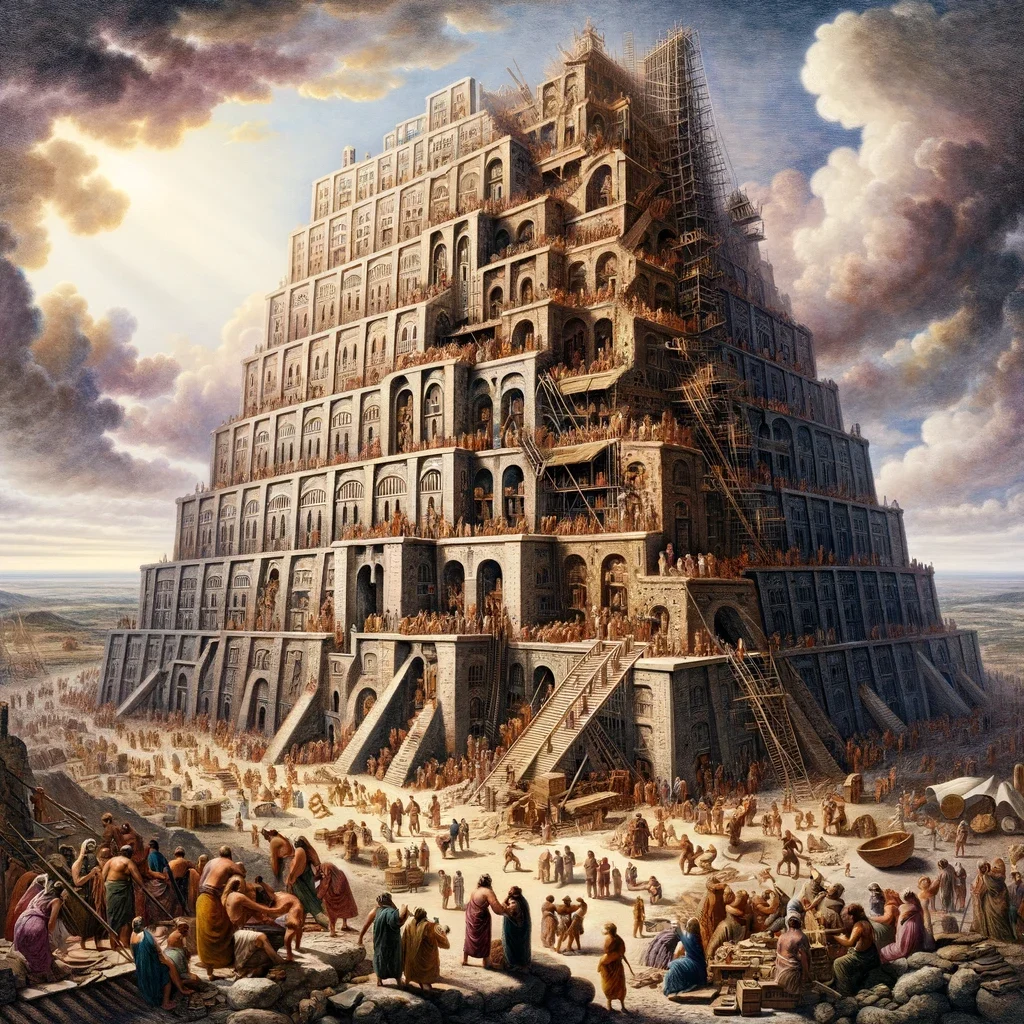 The Story of the Tower of Babel | Human Imagination and AI 2