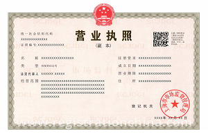 China Business License