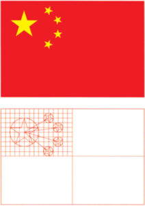 Flag making method pattern