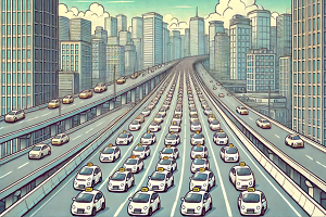 China's Robotaxi Replacing Traditional Taxi Drivers
